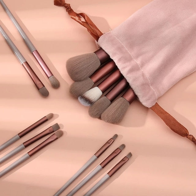 13 Piece Makeup Brush Set