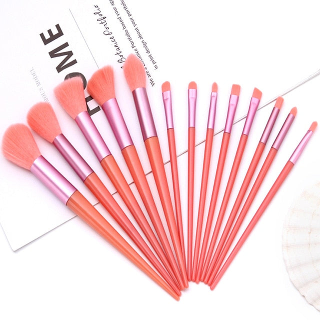 13 Piece Makeup Brush Set