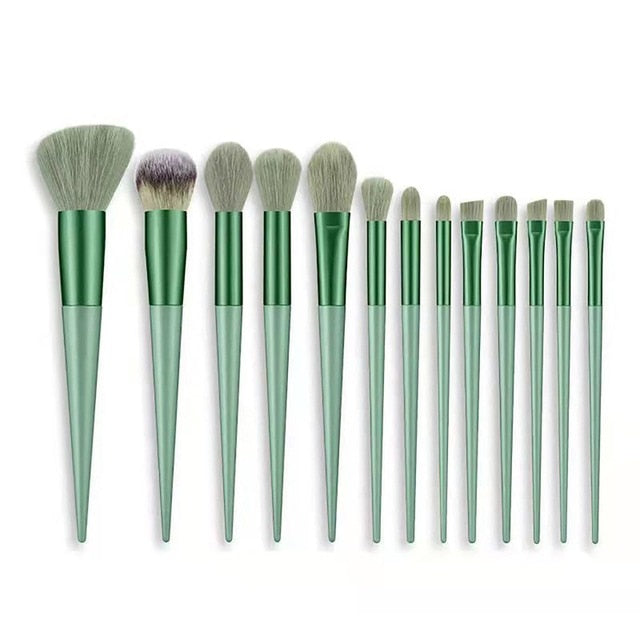 13 Piece Makeup Brush Set