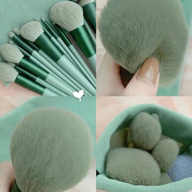 13 Piece Makeup Brush Set