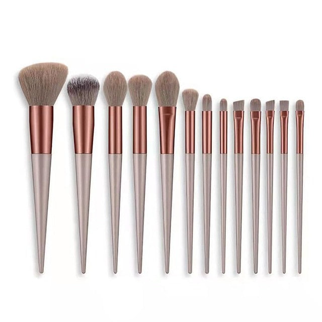 13 Piece Makeup Brush Set